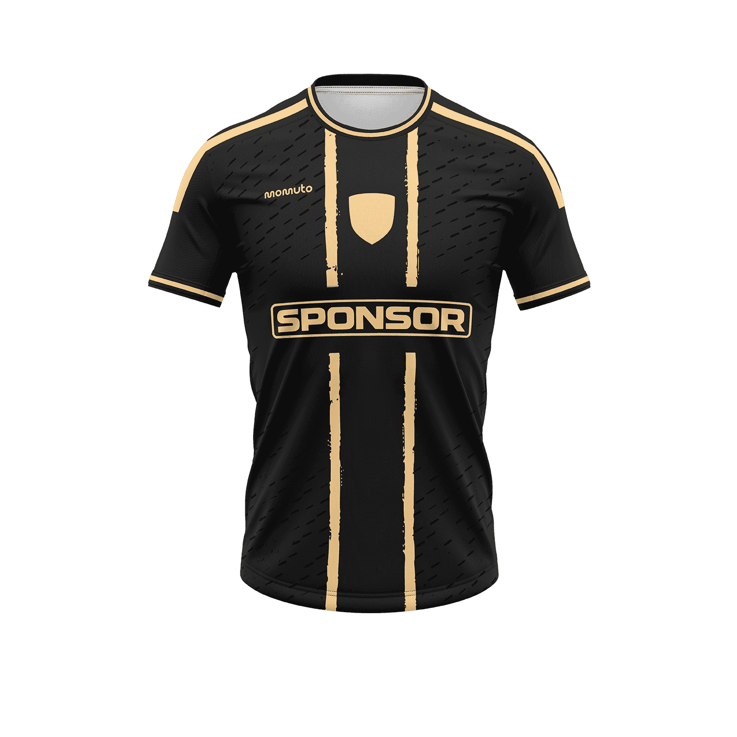 THE ECLIPSE — maillot de foot personnalisé à rayures épaules, personnalisable en 3D