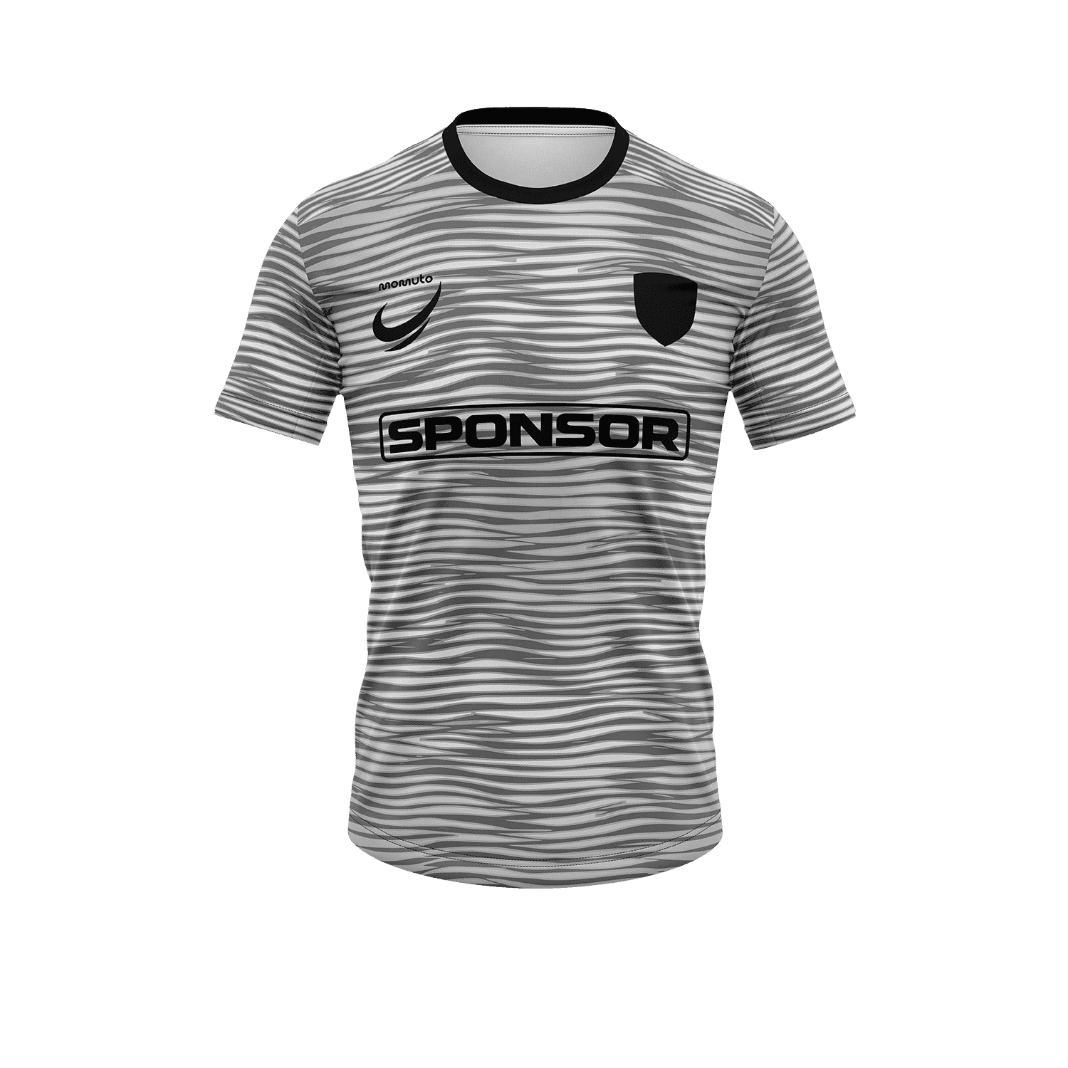 THE STRATA — maillot de foot personnalisé à texture stratifiée, personnalisable en 3D