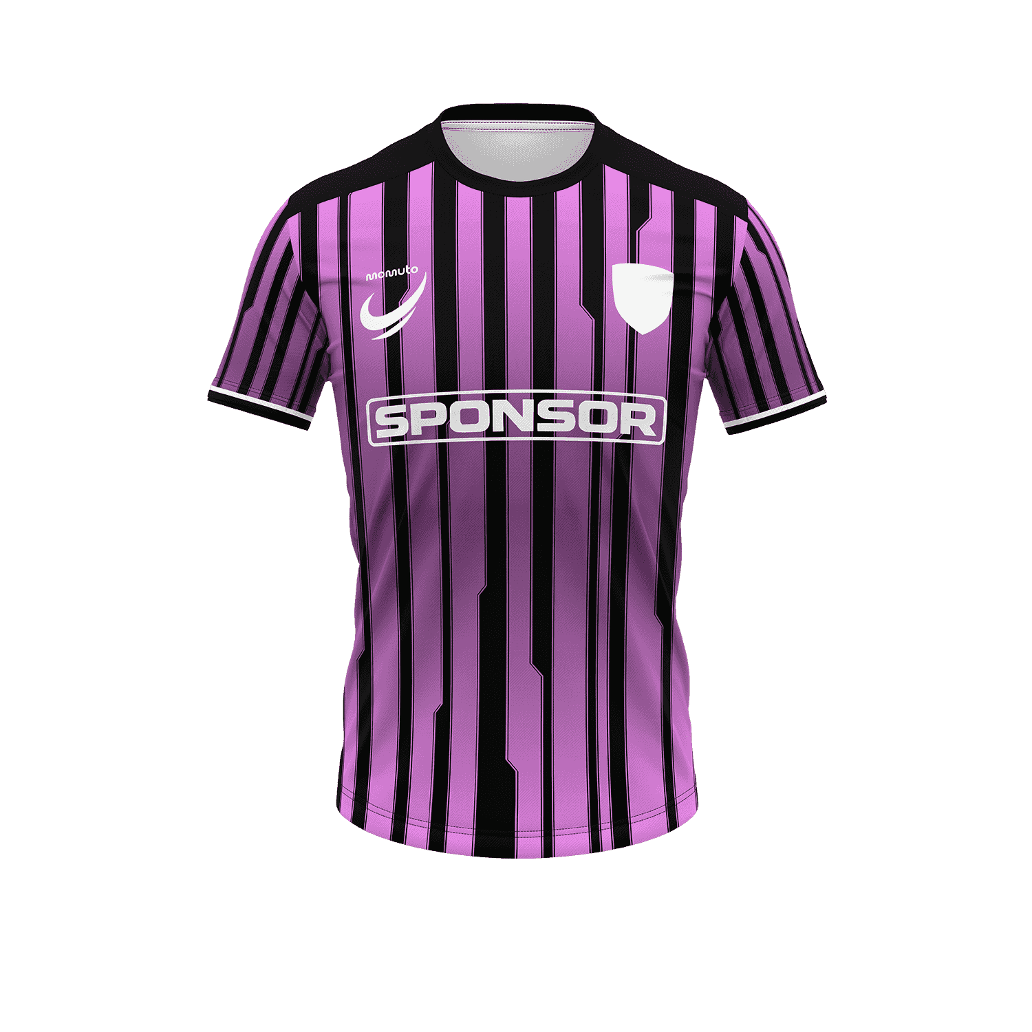 THE SYNTH — maillot de foot personnalisé à rayures circuit, personnalisable en 3D